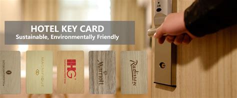 RFID Wooden Hotel Key Cards 